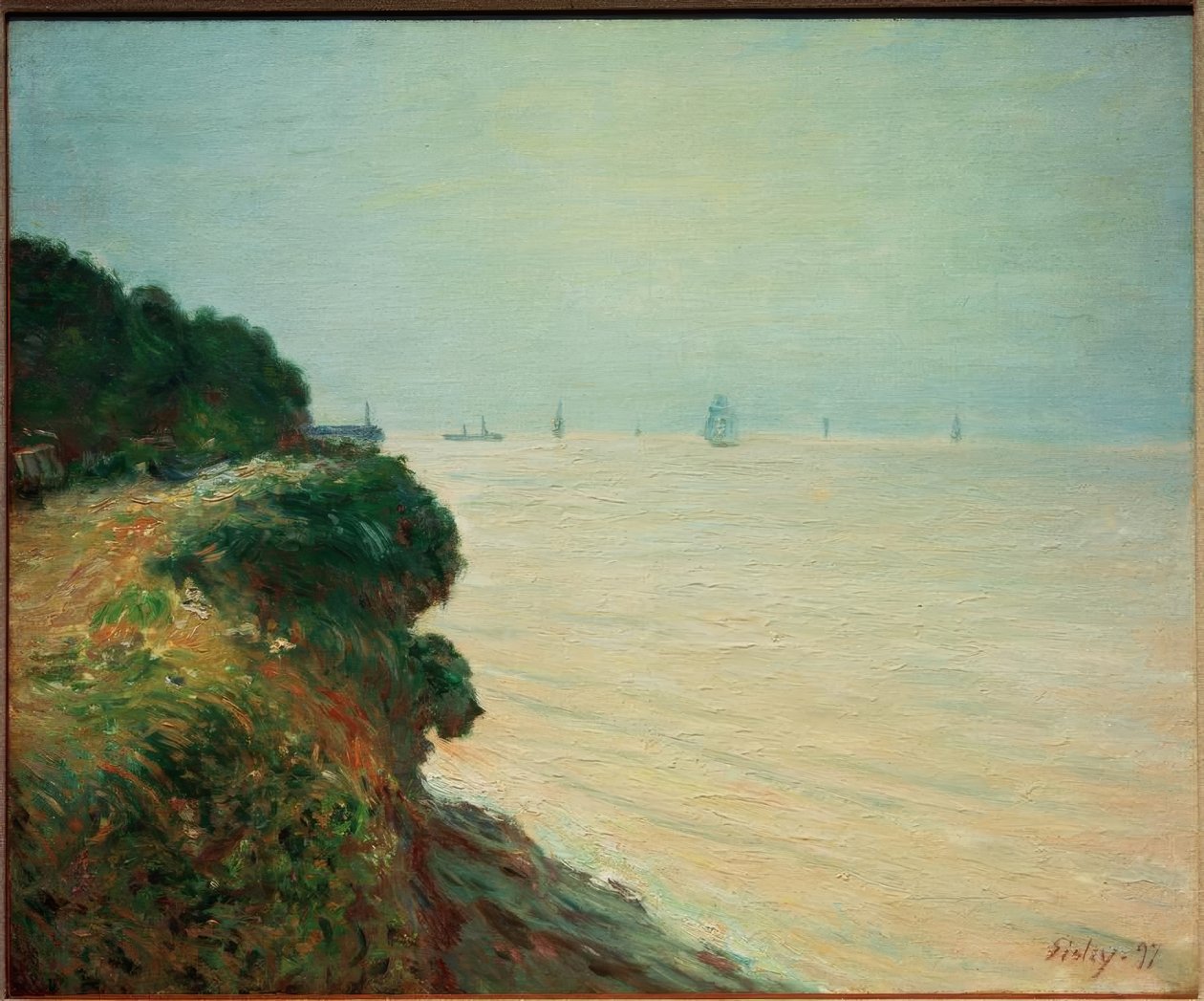 La baie de Langland tekijältä Alfred Sisley