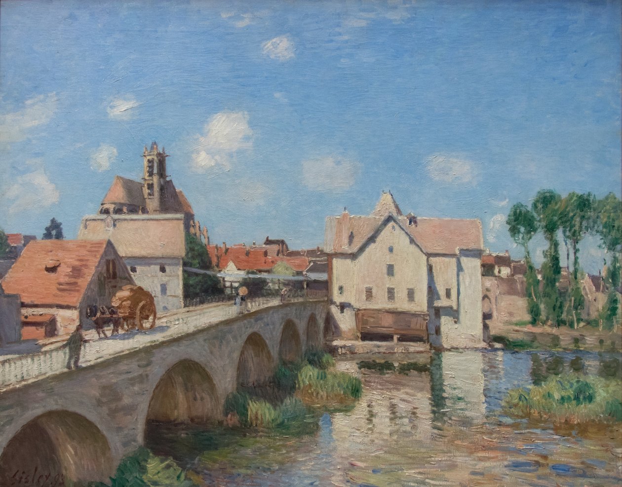 Moretin silta tekijältä Alfred Sisley