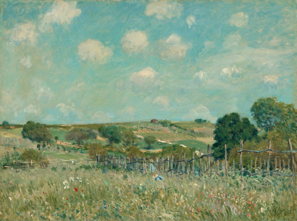 Prat, 1875. finlandès tekijältä Alfred Sisley