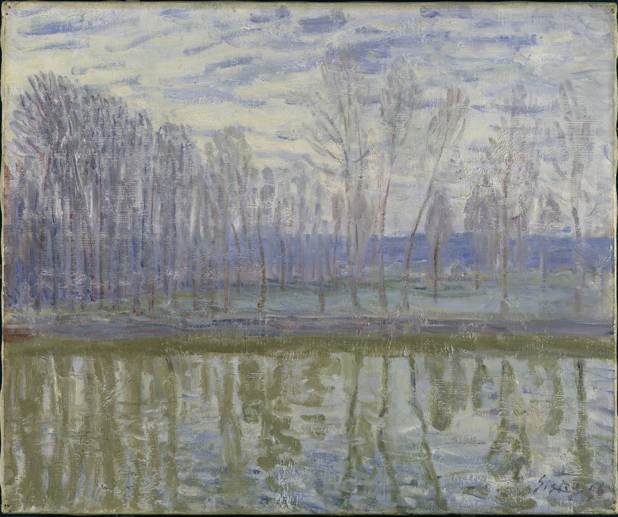 Loingjoen rannoilla tekijältä Alfred Sisley