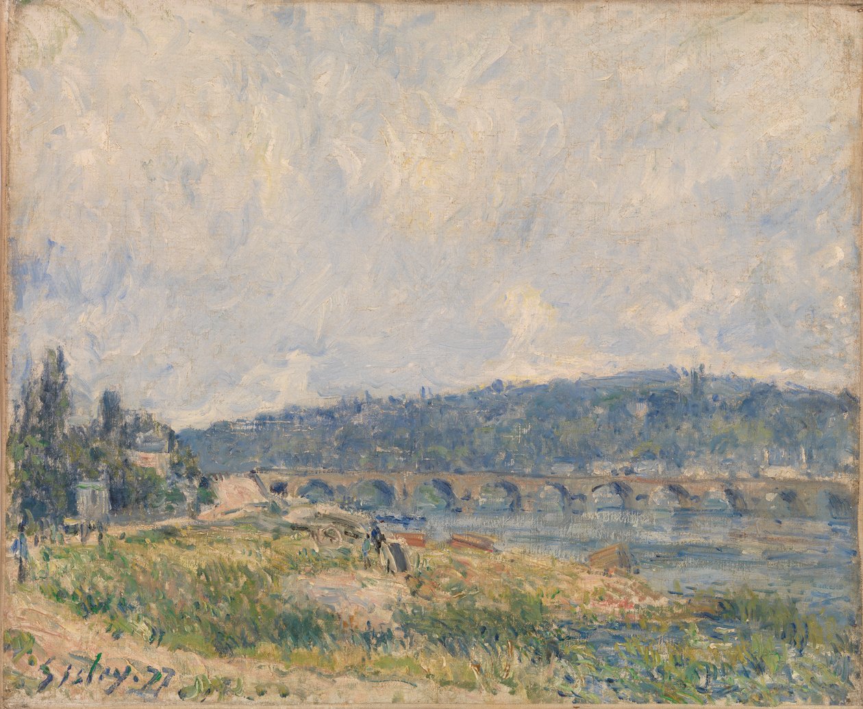 Sevresin silta (Sevresin silta) tekijältä Alfred Sisley