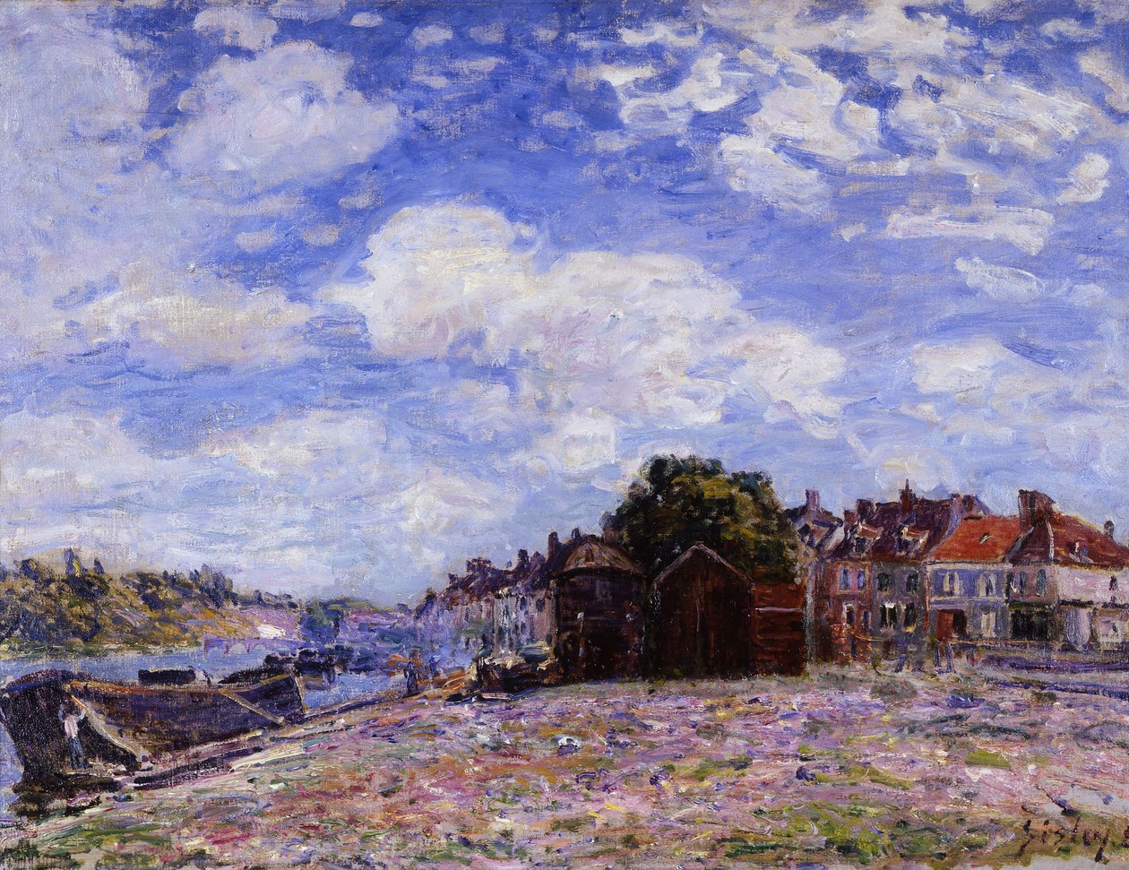 Loing Saint-Mammèsissa tekijältä Alfred Sisley