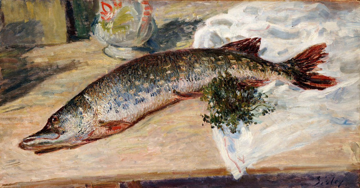 Hauki, 1888 tekijältä Alfred Sisley