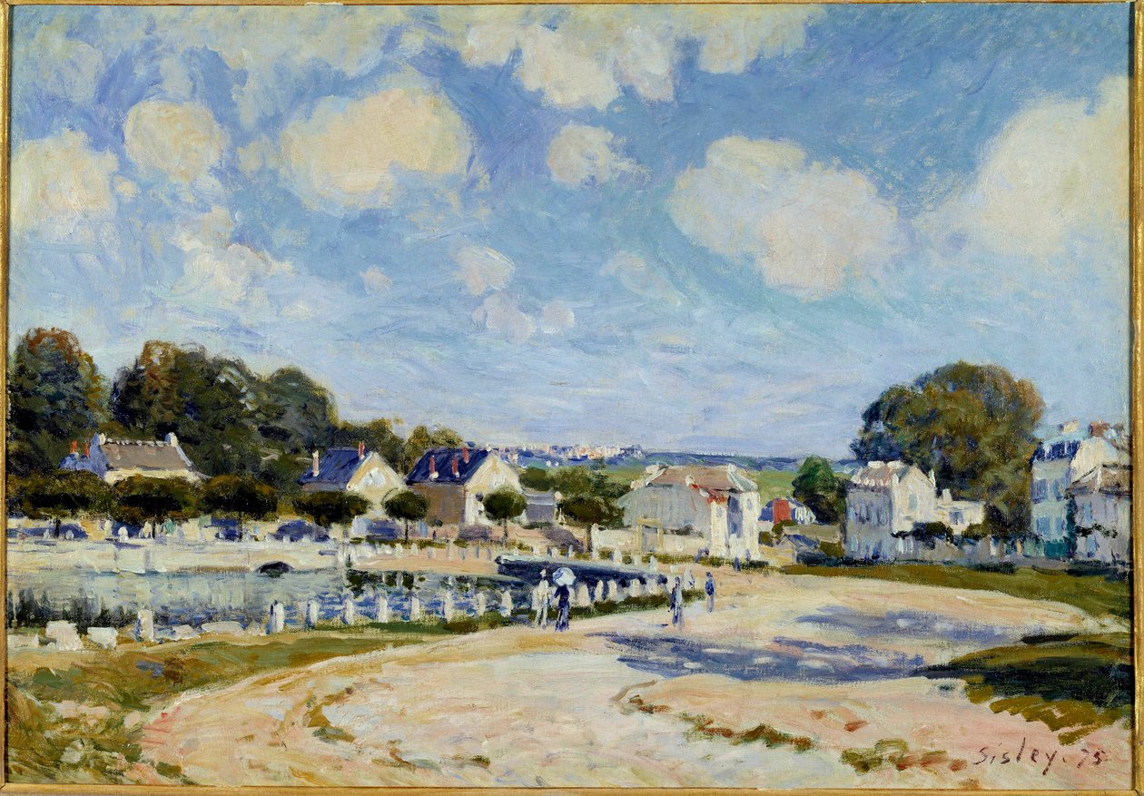 Kastelupaikka Marly-le-Roissa tekijältä Alfred Sisley