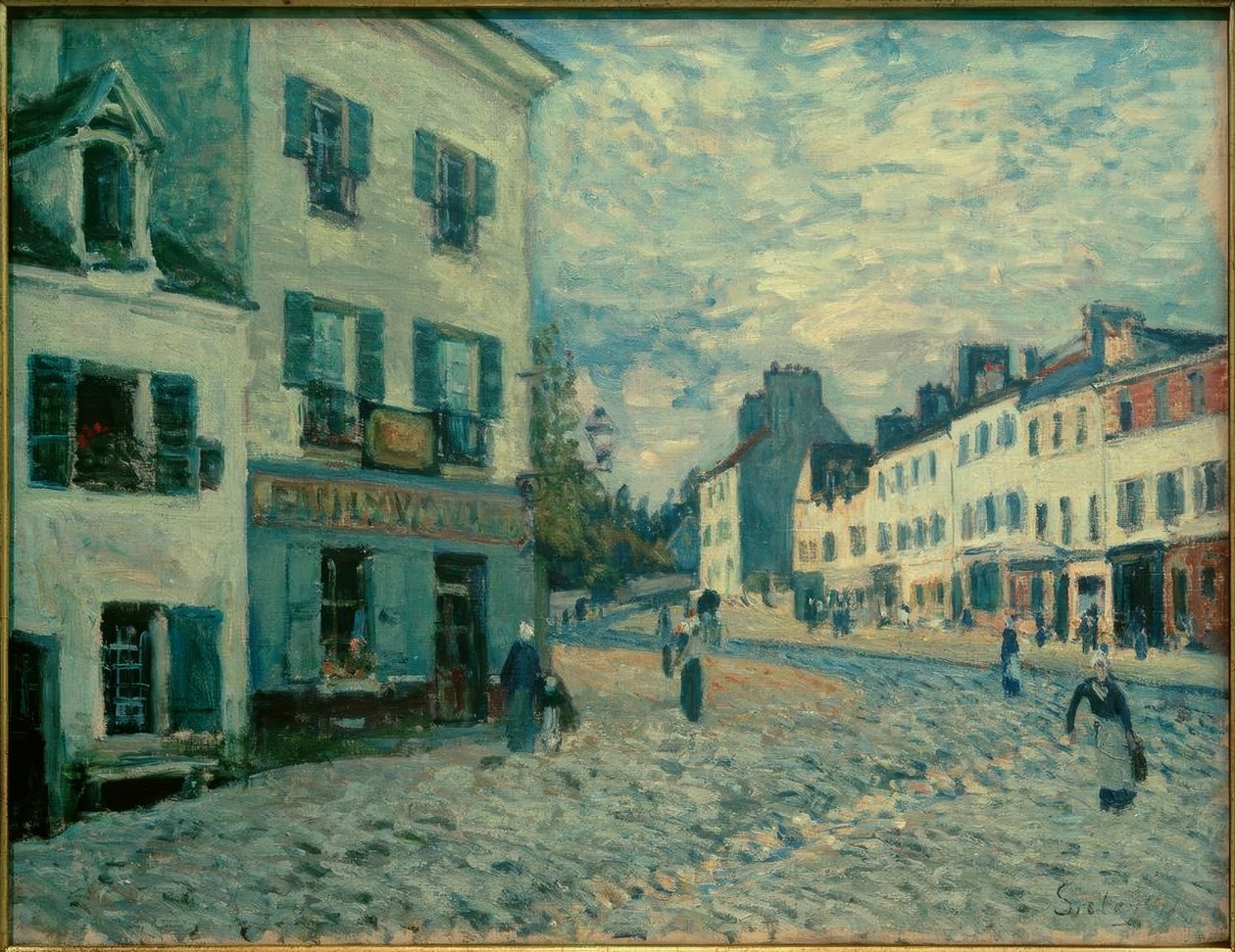 Katu Marlyssä tekijältä Alfred Sisley