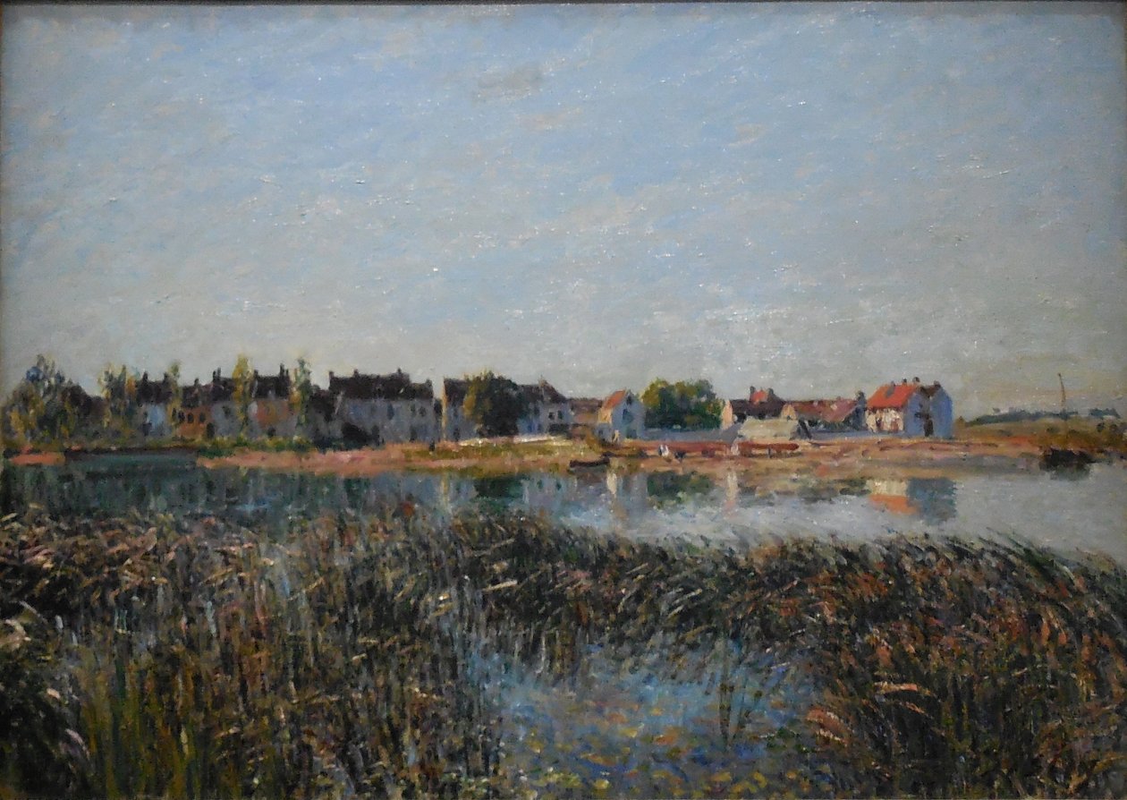 Näkymä Saint-Mammèsiin tekijältä Alfred Sisley