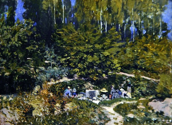 Naisten pesu tekijältä Alfred Sisley