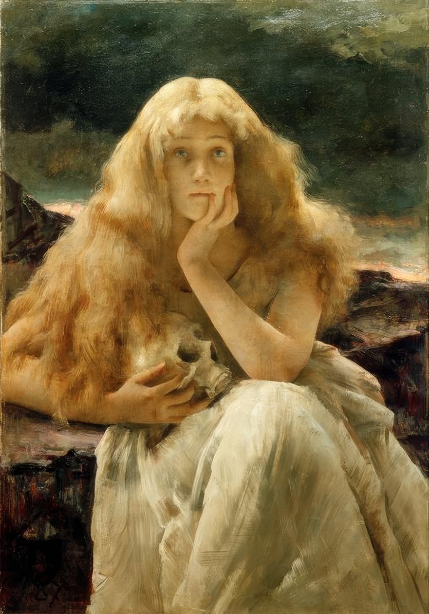 A. Stevens, Maria Magdalena tekijältä Alfred Emile Stevens