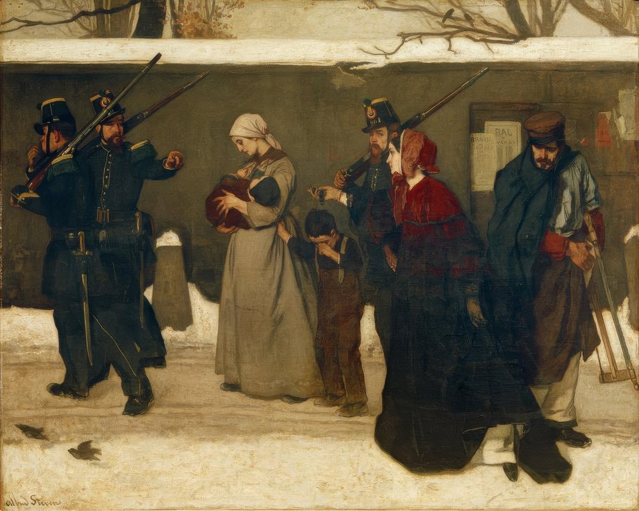A.Stevens, Mitä kutsutaan kulkuriksi tekijältä Alfred Emile Stevens