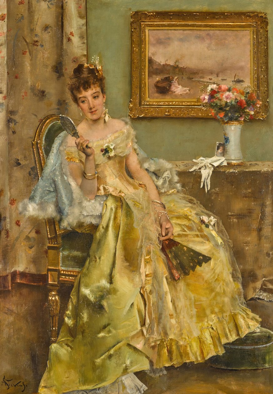 Keimailu. tekijältä Alfred Emile Stevens