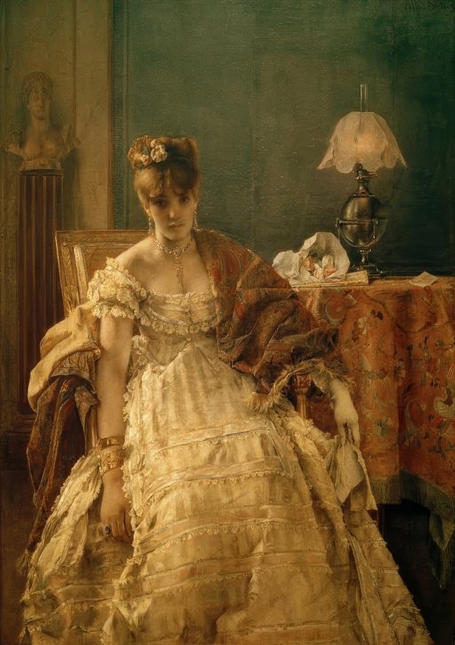 Epätoivoinen tekijältä Alfred Emile Stevens