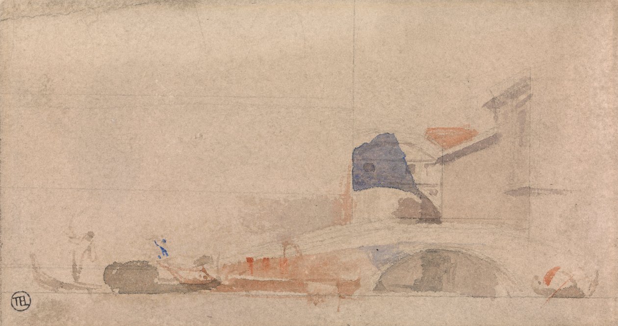 Huokausten silta, Venetsia tekijältä Alfred Emile Stevens