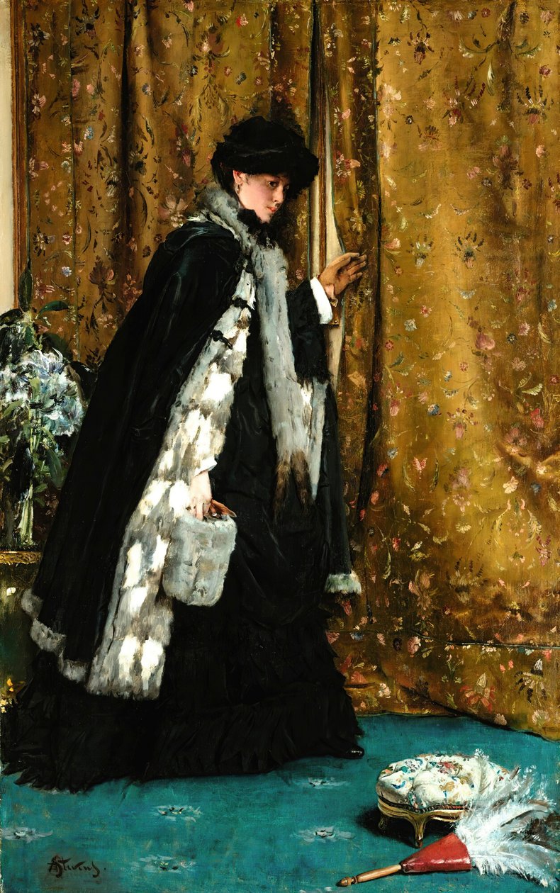 Aamun vierailu. tekijältä Alfred Emile Stevens