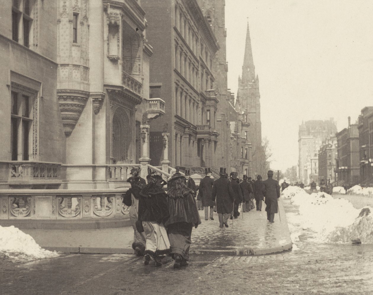 Sunnuntaiaamu, New York tekijältä Alfred Stieglitz
