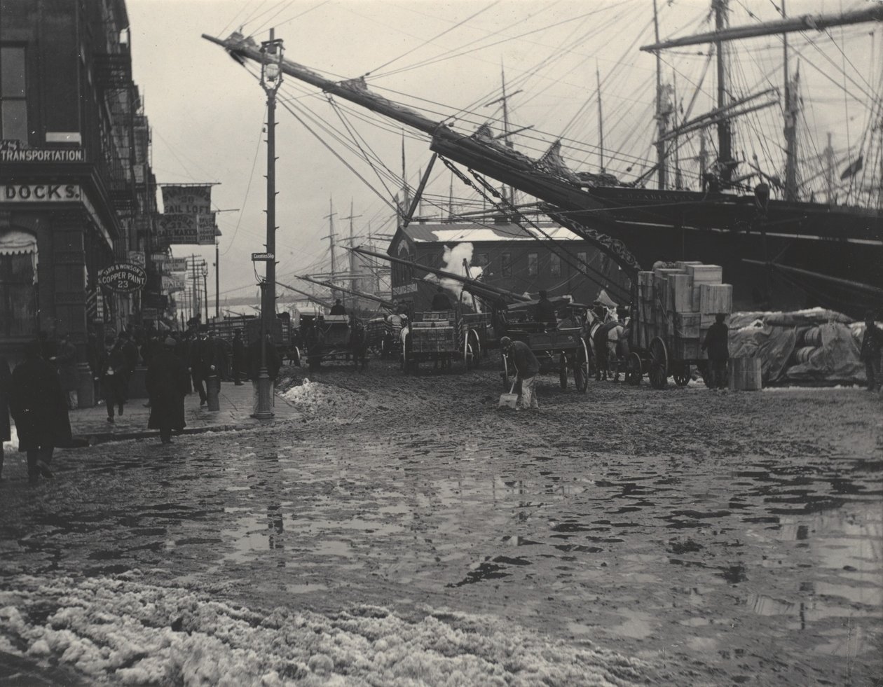 Coenties Slip tekijältä Alfred Stieglitz