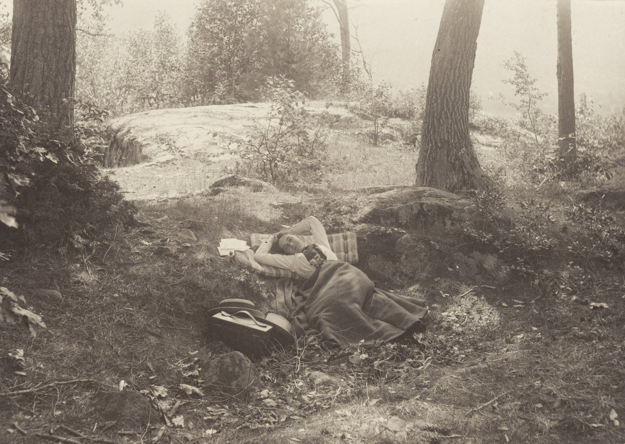 Emmy Obermeyer, Tea Island, Lake George tekijältä Alfred Stieglitz