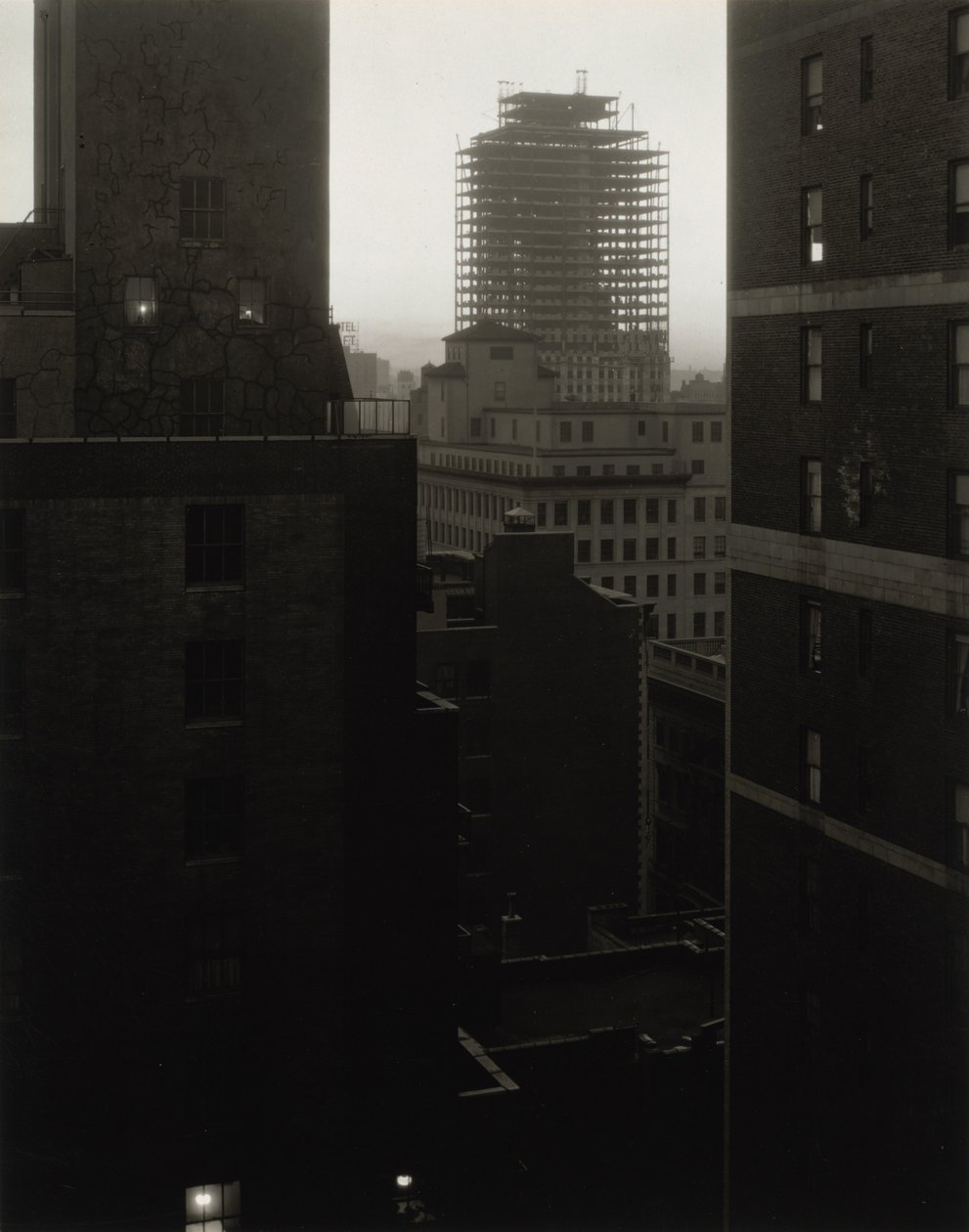 Näkymä ikkunastani An American Placessa, lounaisosassa tekijältä Alfred Stieglitz