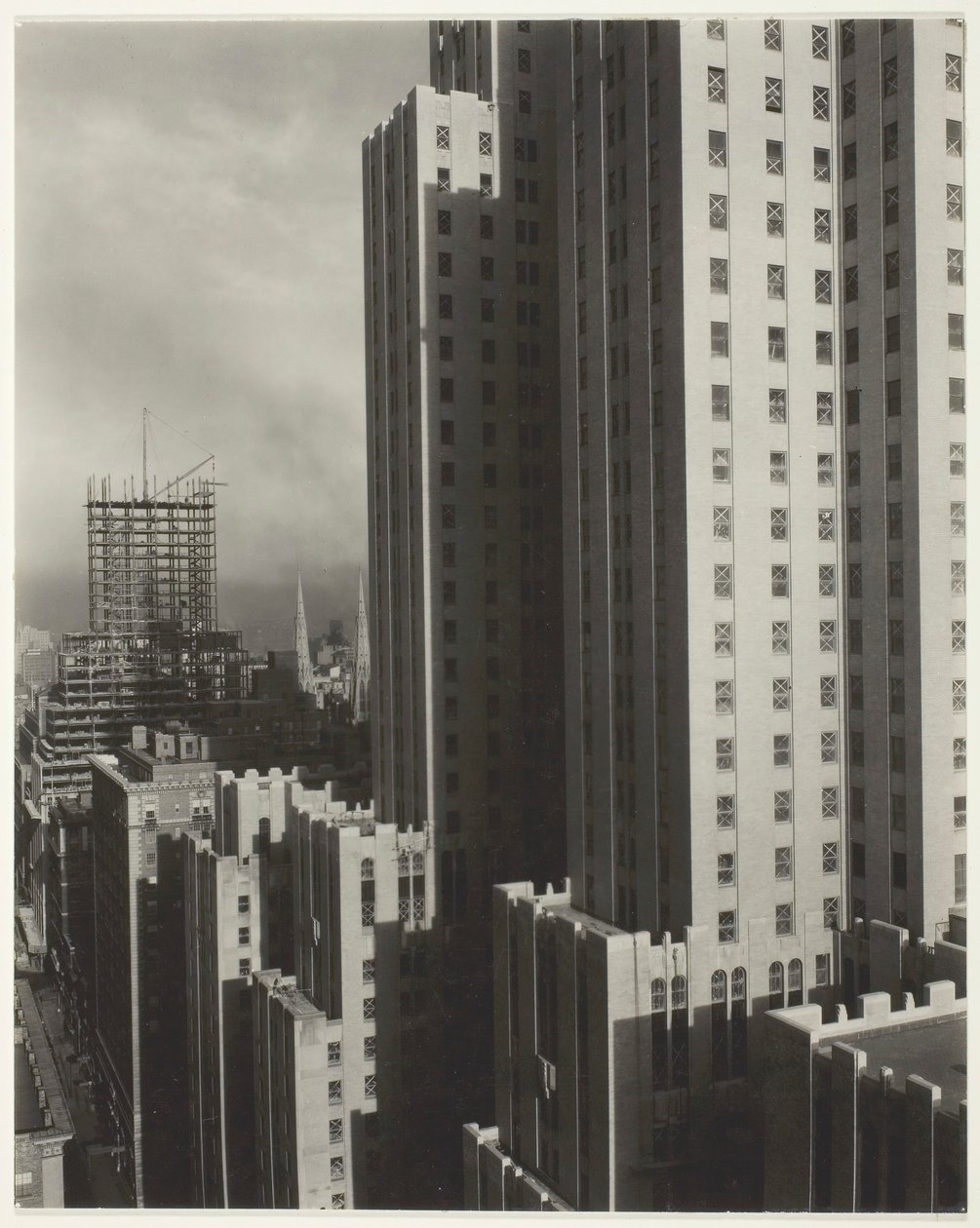 Ikkunastani Sheltonissa, lännessä, 1931. tekijältä Alfred Stieglitz