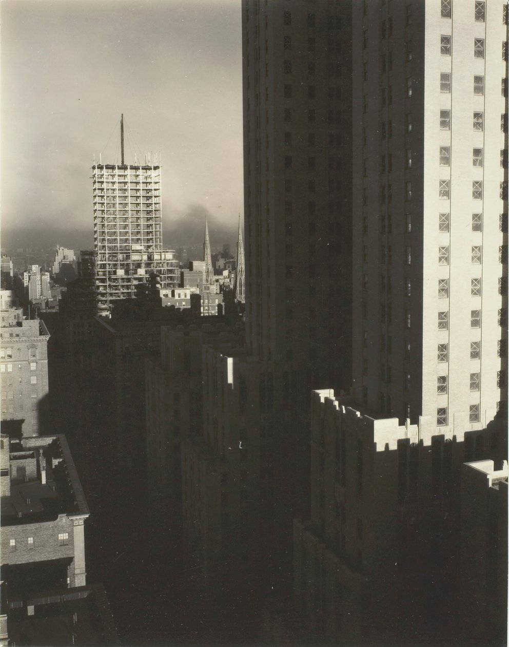 Ikkunastani Sheltonissa, lännessä, 1931. tekijältä Alfred Stieglitz