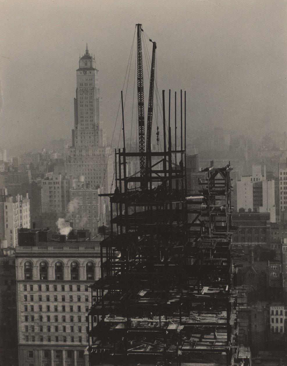 Sheltonista, New Yorkista, 30. kerroksesta pohjoiseen päin tekijältä Alfred Stieglitz