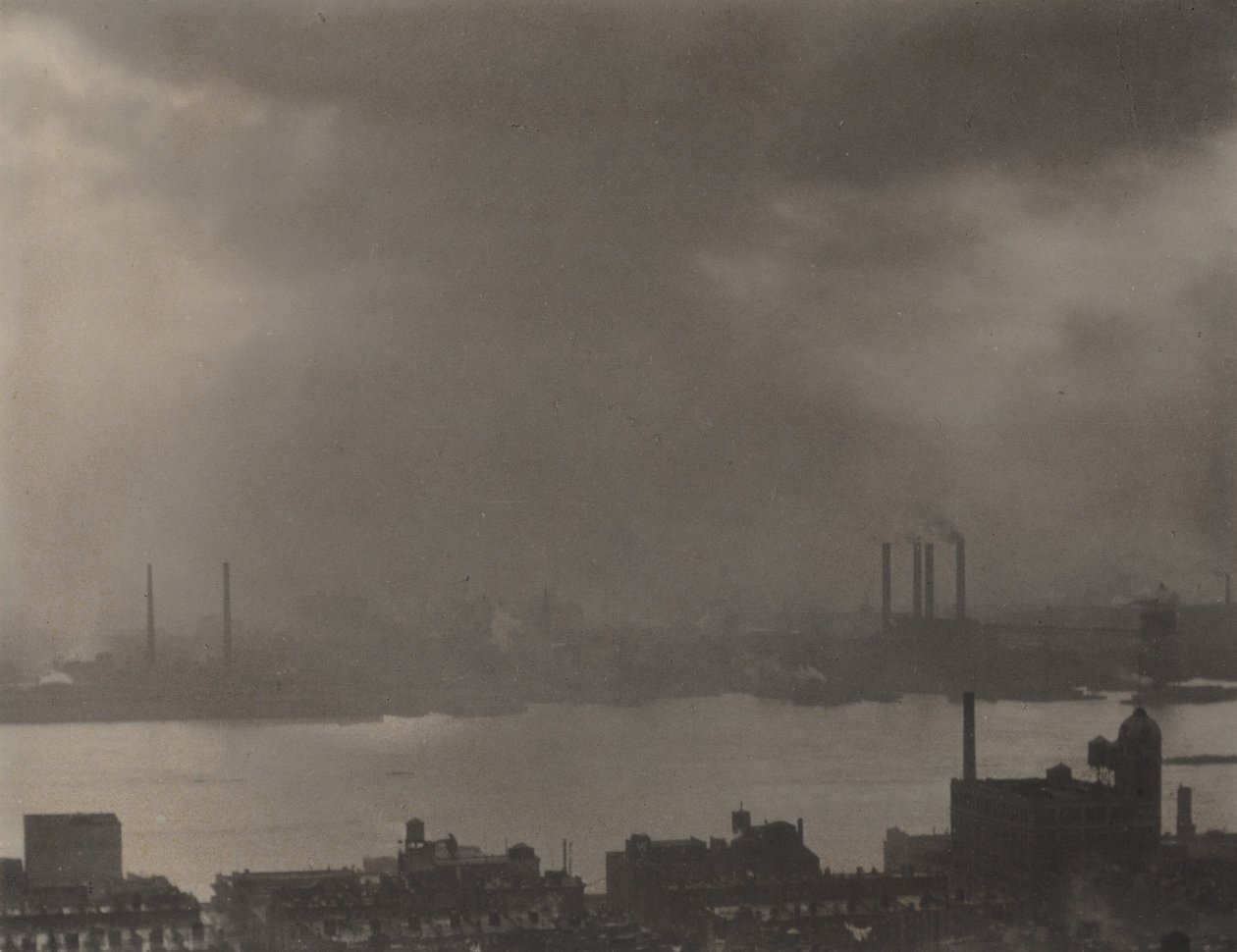 Sheltonista, New Yorkista, katsottuna itään tekijältä Alfred Stieglitz