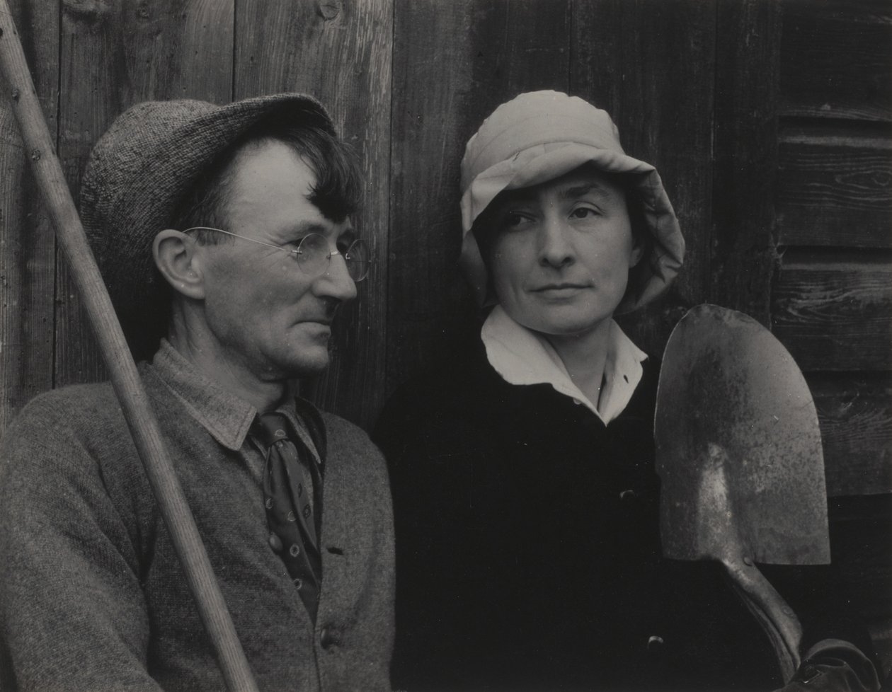 Georgia O’Keeffe ja Donald Davidson tekijältä Alfred Stieglitz