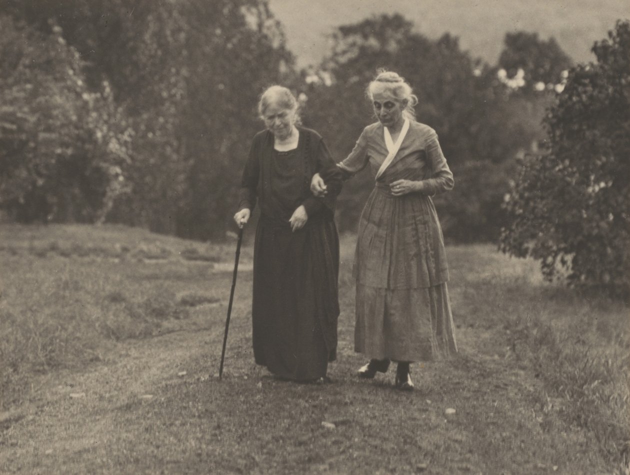 Hedwig Stieglitz ja Katherine Herzig, Lake George tekijältä Alfred Stieglitz