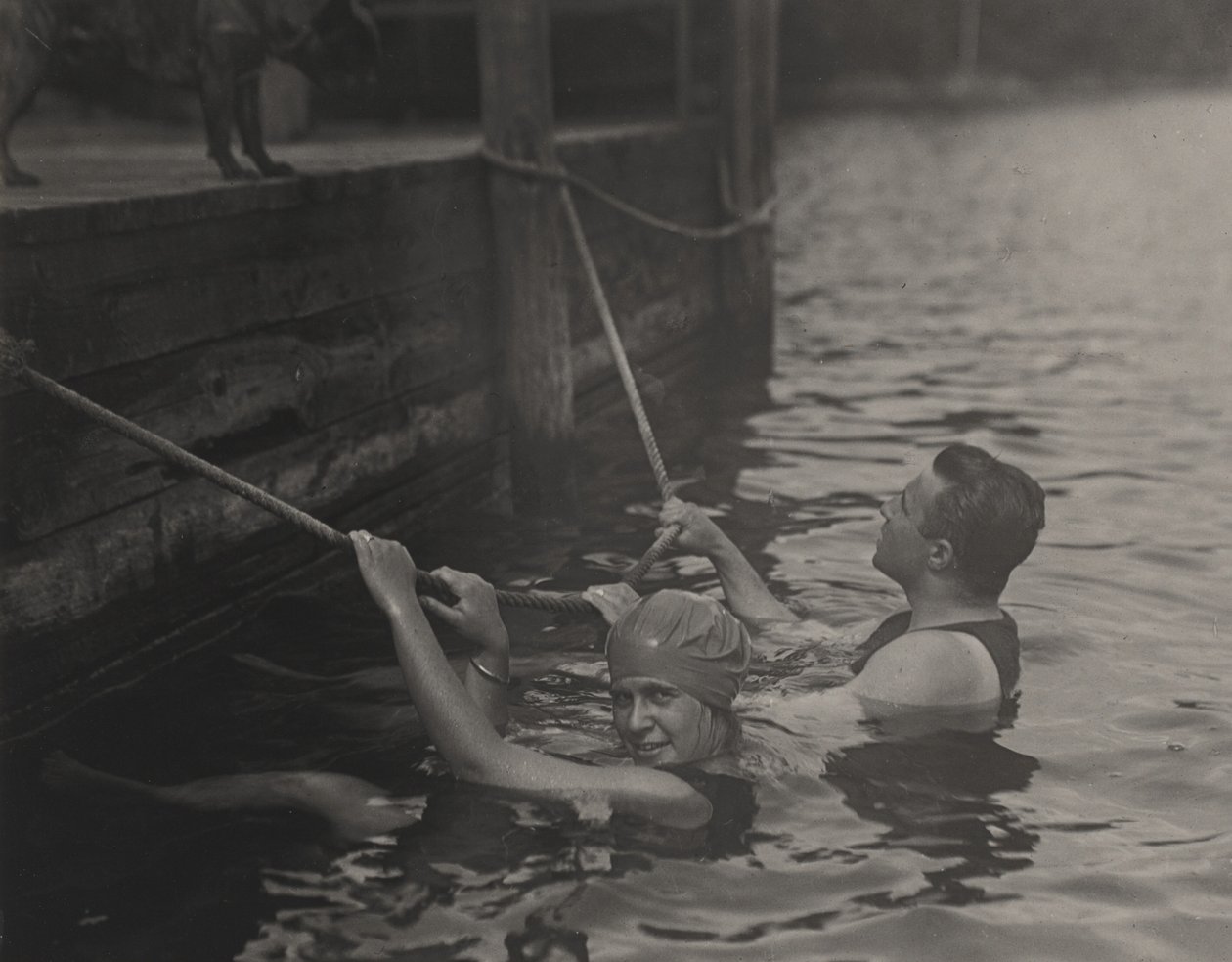 Kitty Stieglitz ja Edward Stieglitz tekijältä Alfred Stieglitz