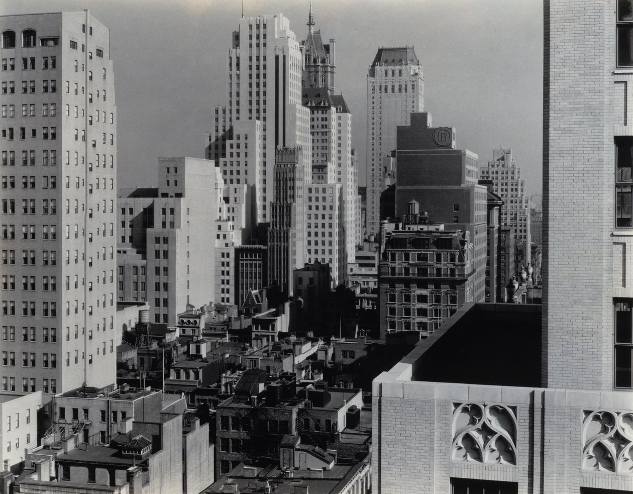 New York teoksesta An American Place tekijältä Alfred Stieglitz