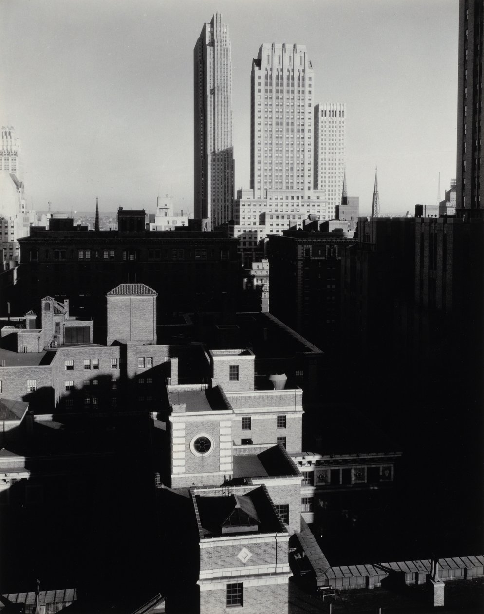 New York Sheltonista katsottuna tekijältä Alfred Stieglitz