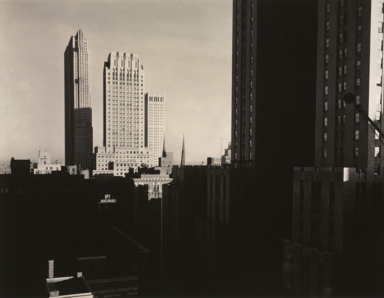 New York Sheltonista katsottuna tekijältä Alfred Stieglitz
