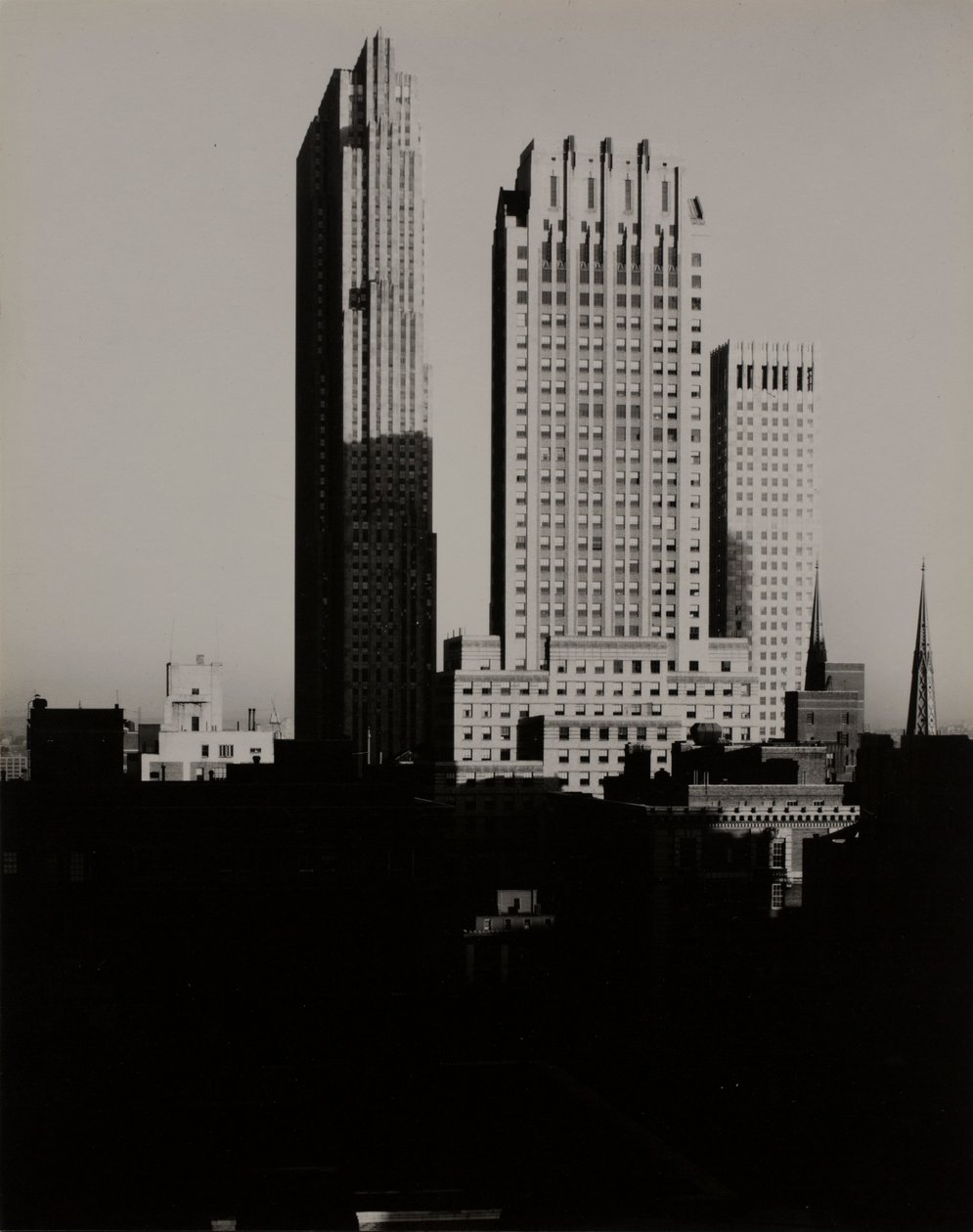 New York Sheltonista katsottuna tekijältä Alfred Stieglitz