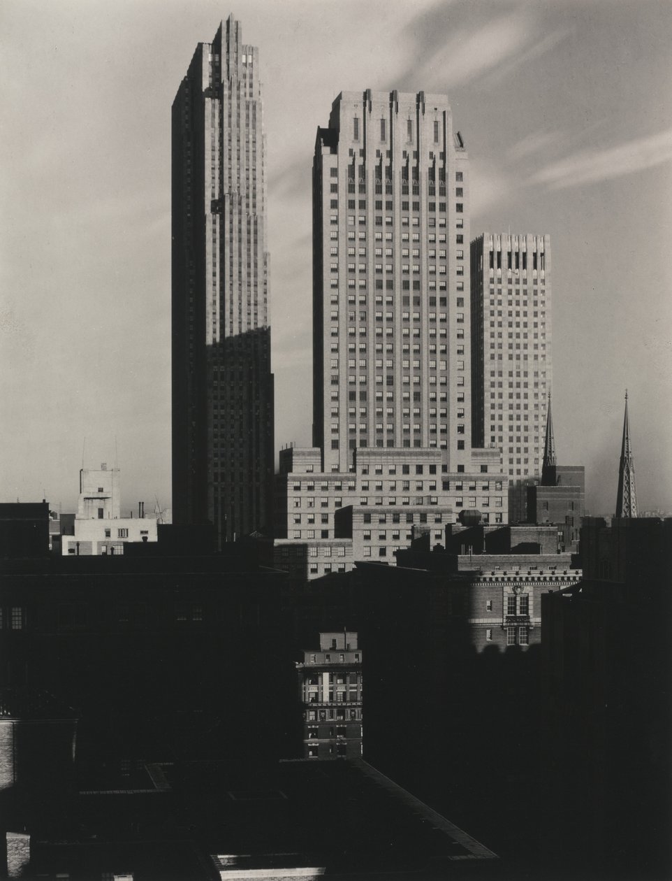 New York Sheltonista katsottuna tekijältä Alfred Stieglitz