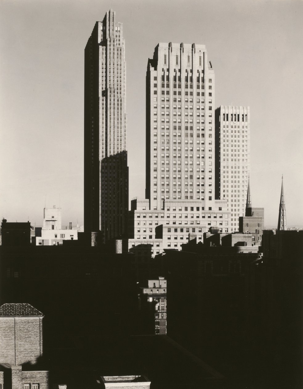 New York Sheltonista katsottuna tekijältä Alfred Stieglitz