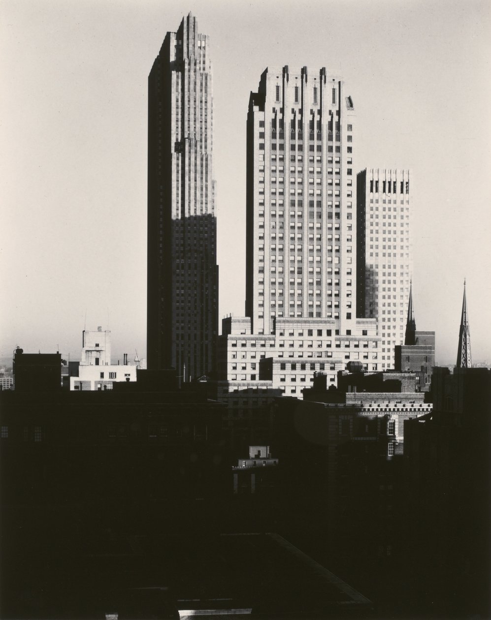 New York Sheltonista nähtynä tekijältä Alfred Stieglitz