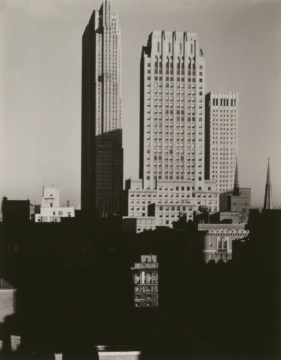 New York Sheltonista nähtynä tekijältä Alfred Stieglitz