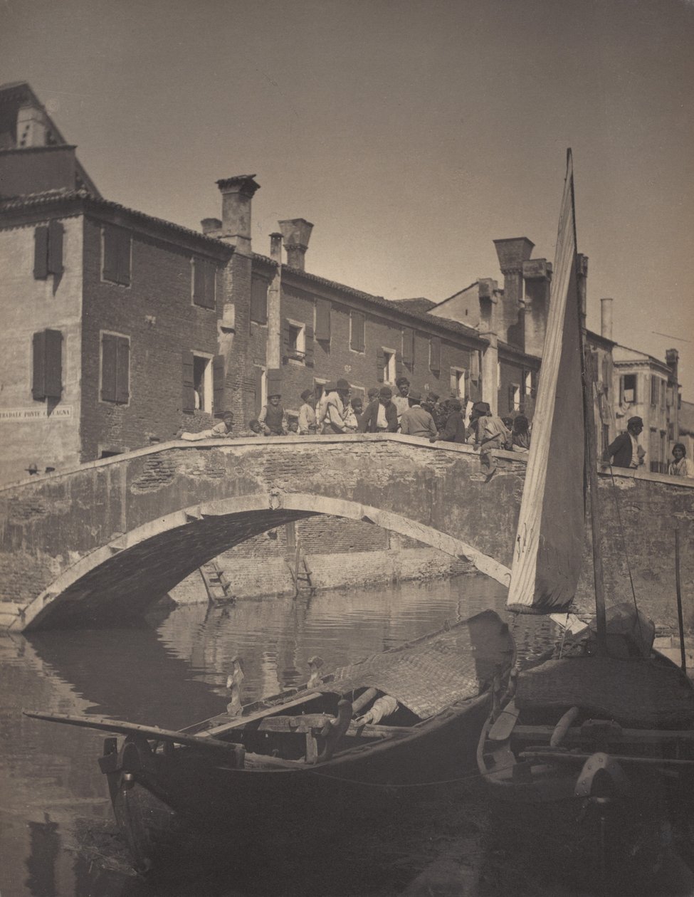 Sillalla – Chioggia tekijältä Alfred Stieglitz