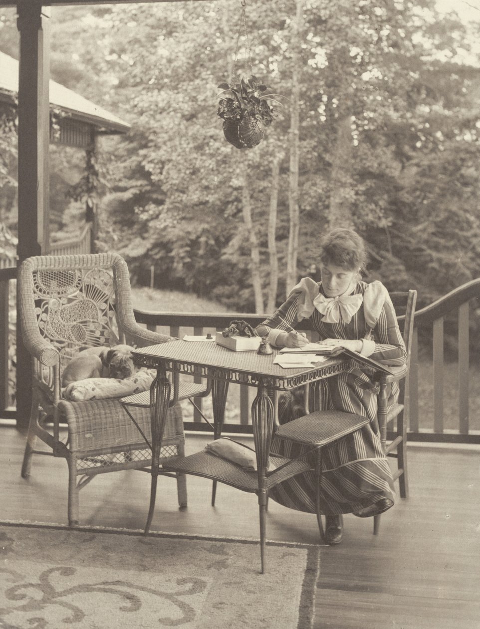 Porch, Oaklawn, Lake George tekijältä Alfred Stieglitz