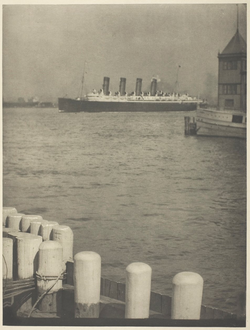 Outward Bound, Mauretania tekijältä Alfred Stieglitz