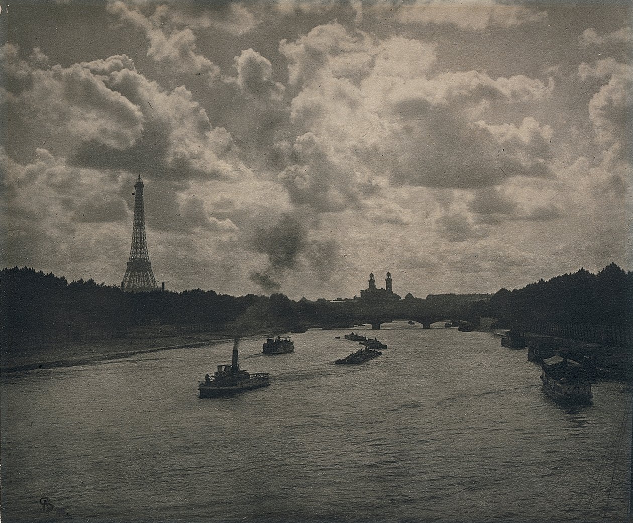 Pariisi: Seine tekijältä Alfred Stieglitz