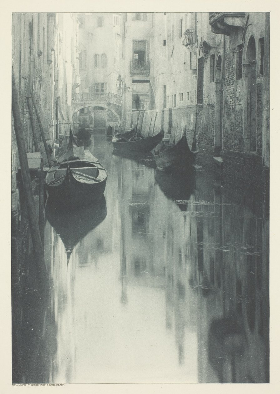 Heijastus-Venetsia tekijältä Alfred Stieglitz