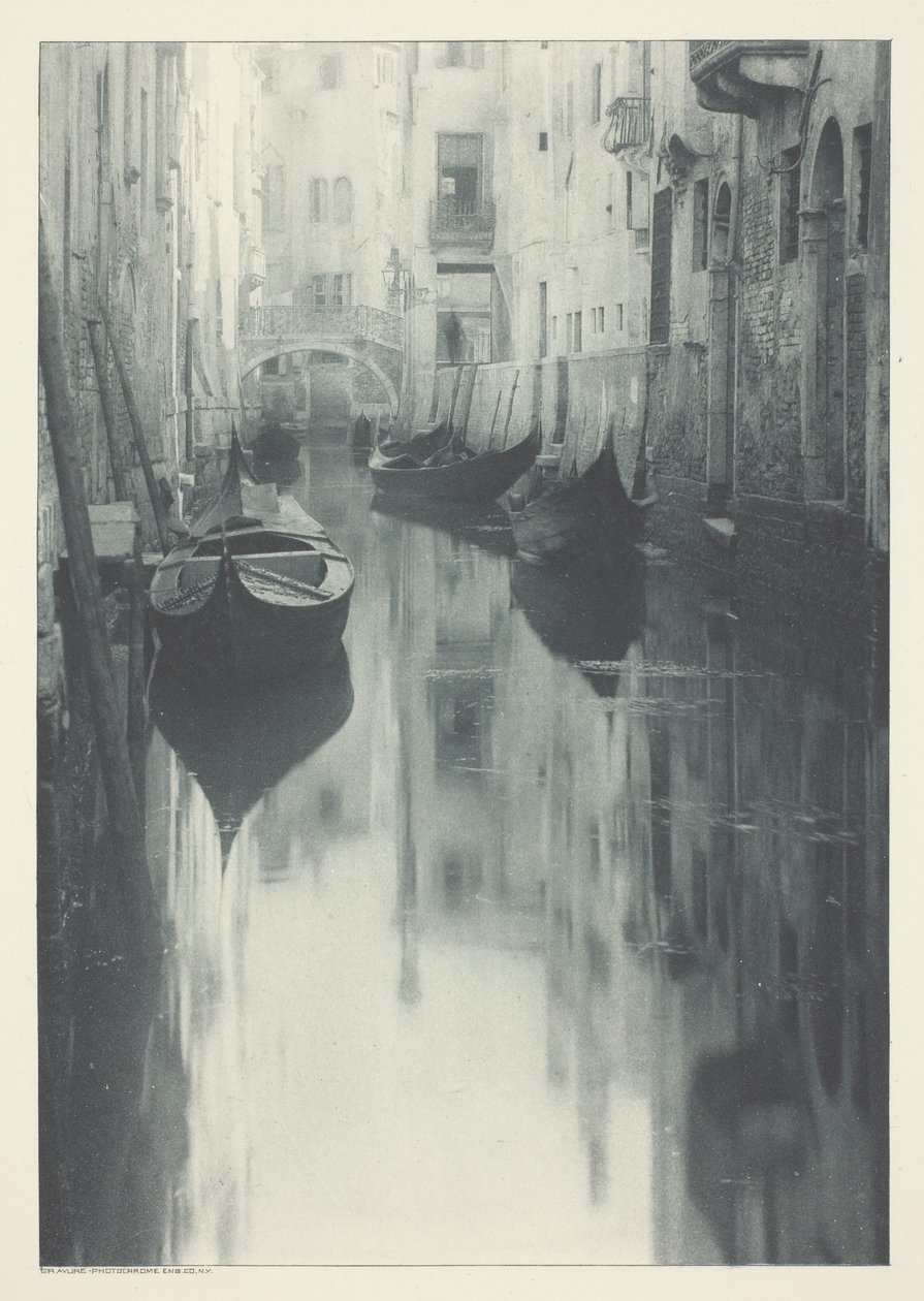 Heijastus-Venetsia tekijältä Alfred Stieglitz
