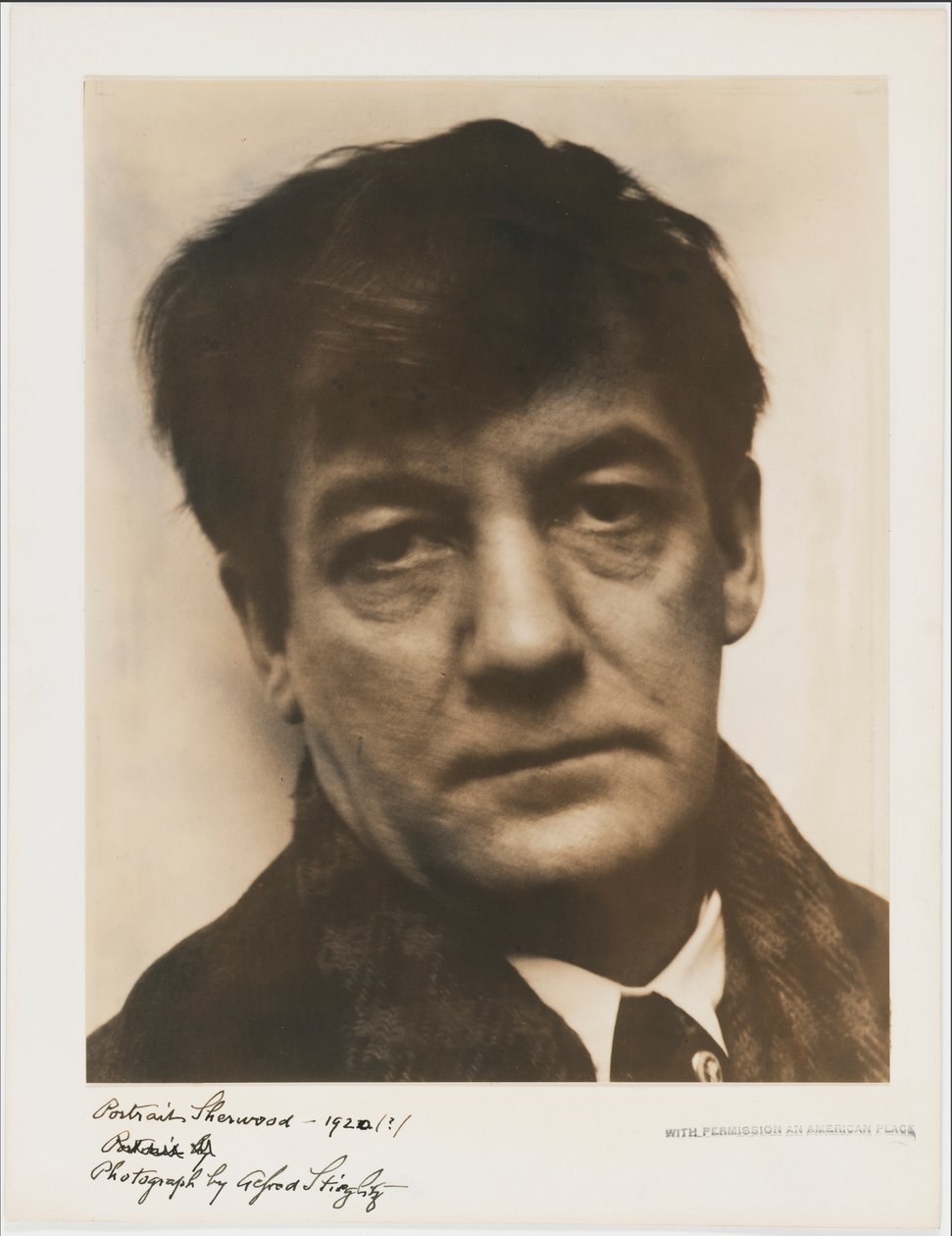 Sherwood Anderson tekijältä Alfred Stieglitz