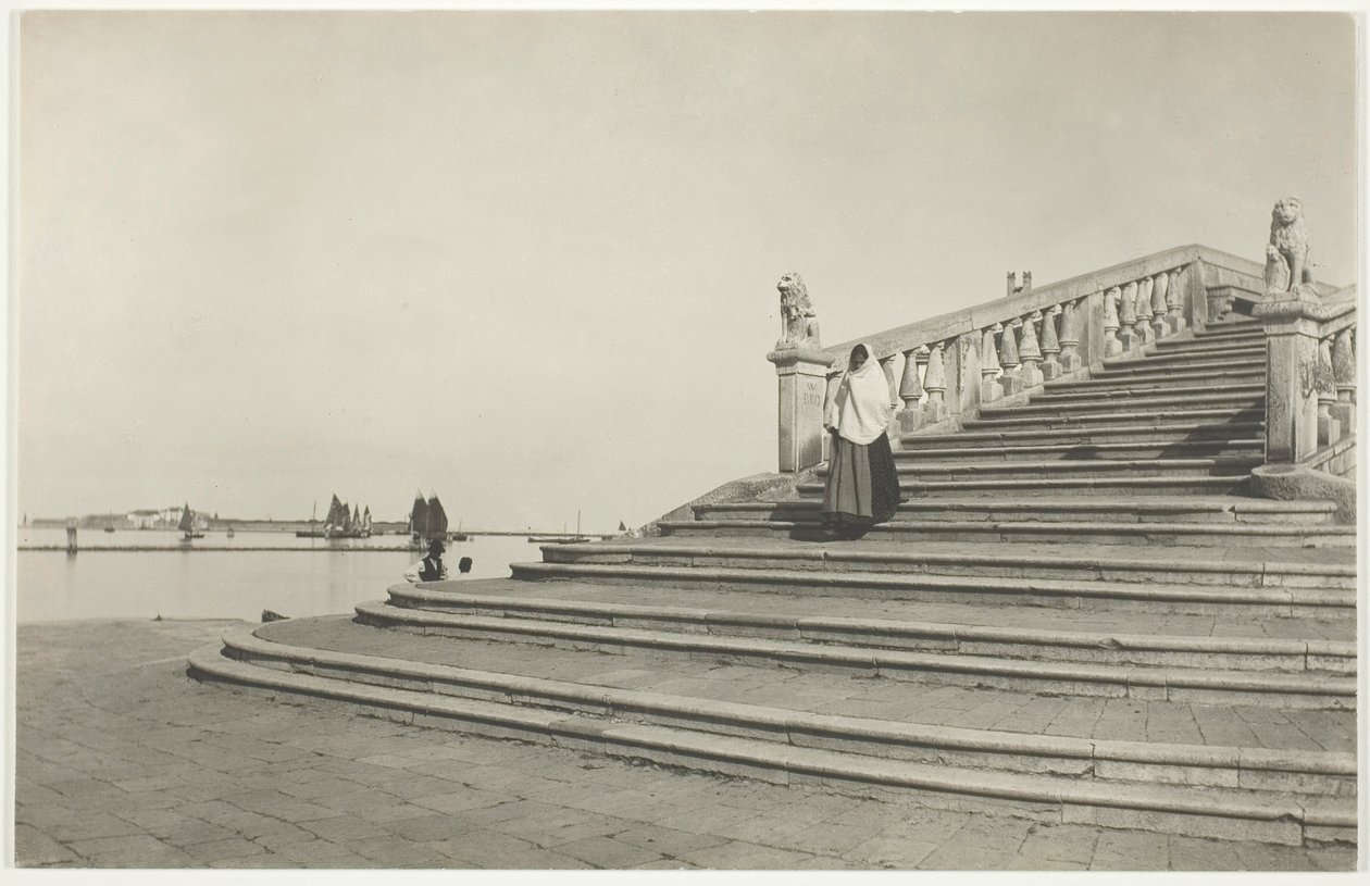 Venetsian kivet, Chioggia tekijältä Alfred Stieglitz