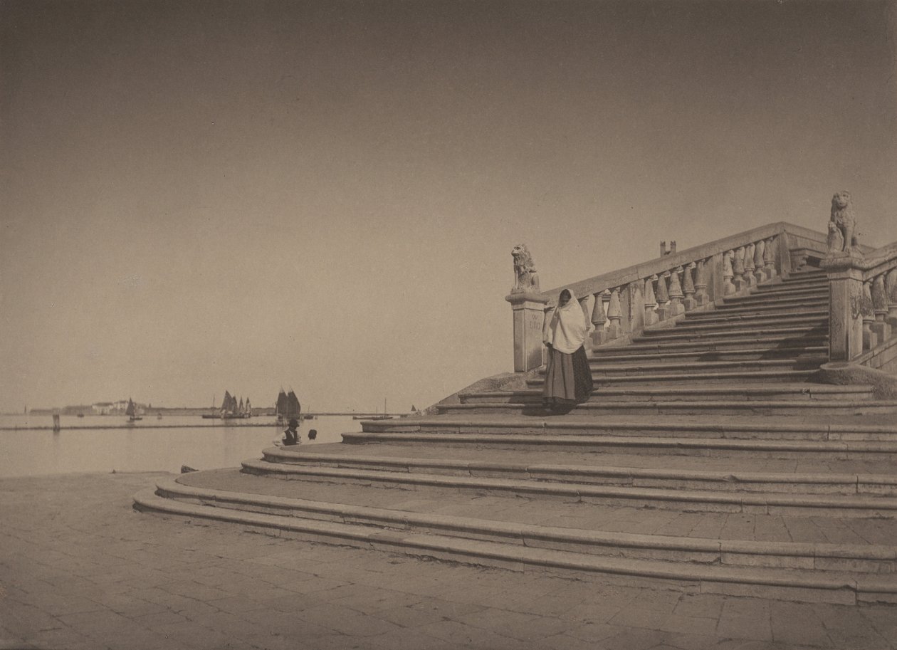 Venetsian kivet, Chioggia tekijältä Alfred Stieglitz