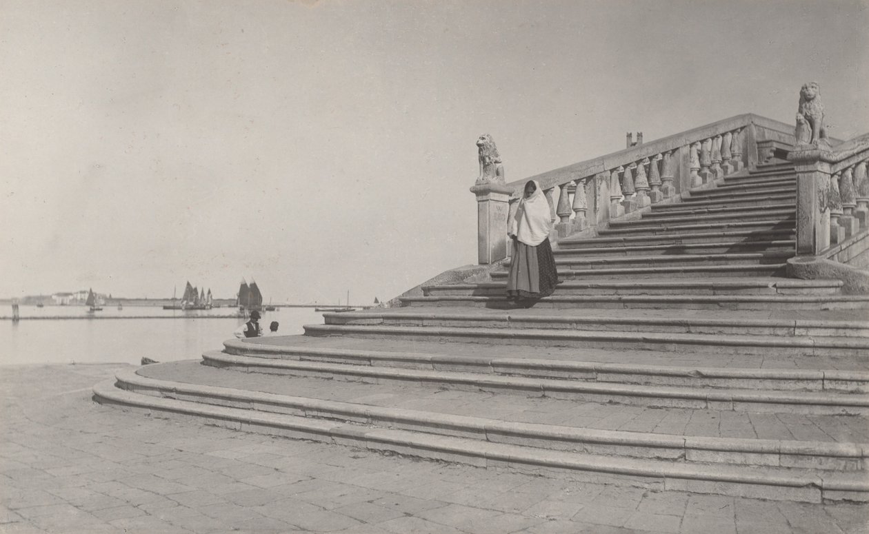 Venetsian kivet, Chioggia tekijältä Alfred Stieglitz