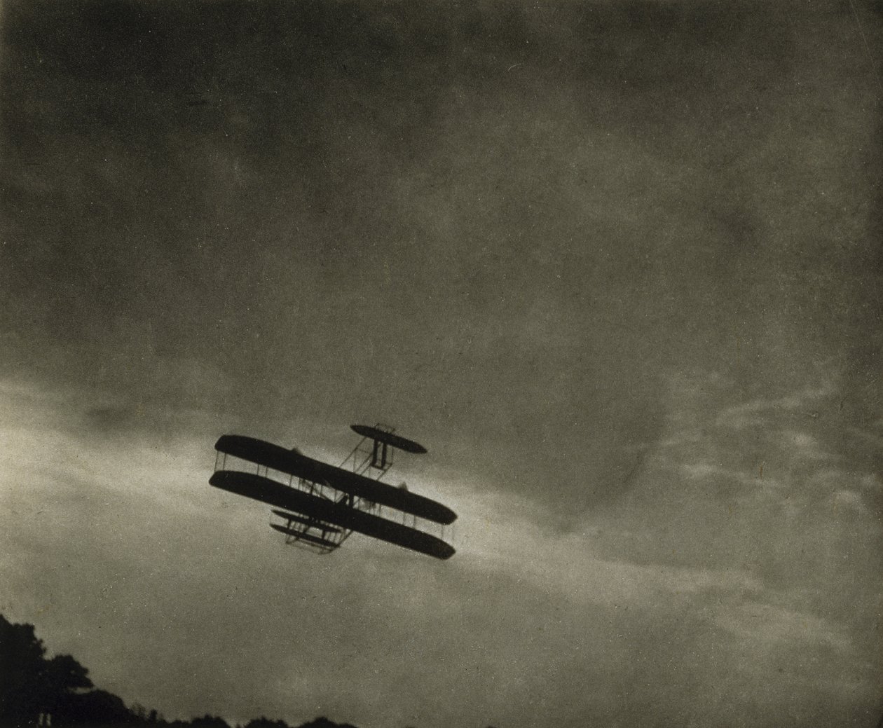 The Aeroplane, julkaistu lokakuussa 1911 (syväpaino) tekijältä Alfred Stieglitz
