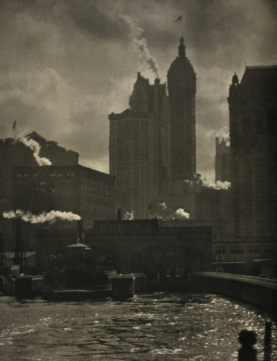 Kunnianhimojen kaupunki, 1910. tekijältä Alfred Stieglitz