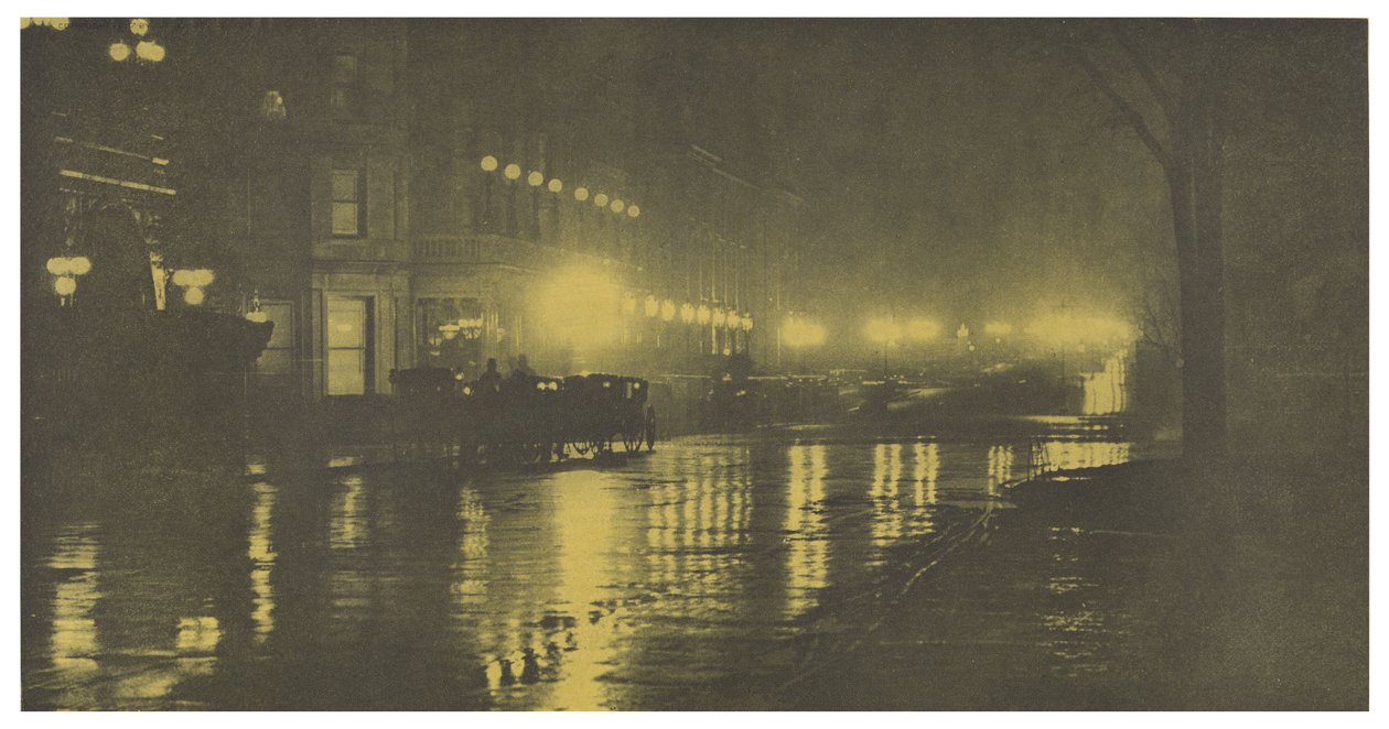 Yön hehku - New York tekijältä Alfred Stieglitz
