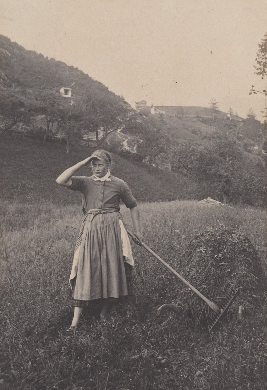 Sadonkorjuu, Mittenwald tekijältä Alfred Stieglitz